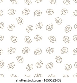 Sea shells pattern. Nice color image of a summer symbol. Modular image to enlarge.