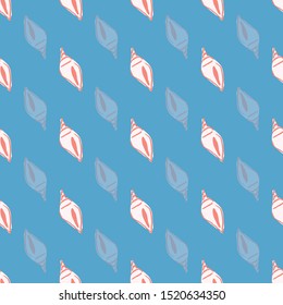 sea shells seamless pattern design. perfect for textile design