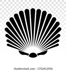 Sea shells / shellfish flat icon for apps and websites