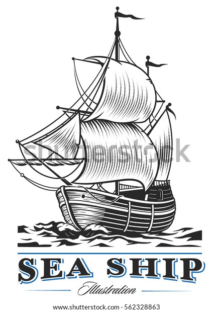 Sea ship\
emblem