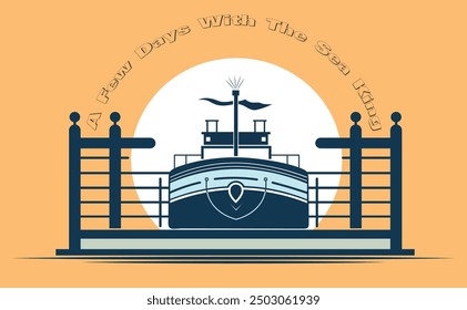 Sea Ship Vector Design png EPS 