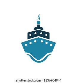 sea shipping cargo logo