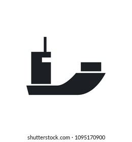 sea shipping vector icon