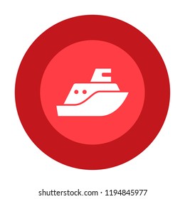 sea shipping vector icon