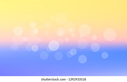 Sea shore sunset blurred view background.Vocation concept backdrop.Horizon coast defocused illustration.