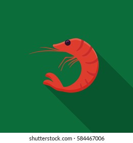 sea shrimp green