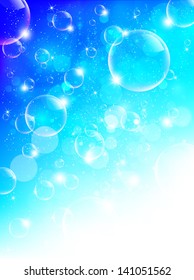Sea sky summer background