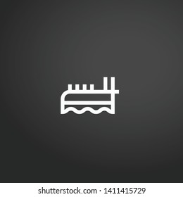Sea Slug vector icon. Sea Slug concept stroke symbol design. Thin graphic elements vector illustration, outline pattern for your web site design, logo, UI. EPS 10.