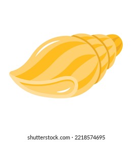 A sea snail conch flat icon download