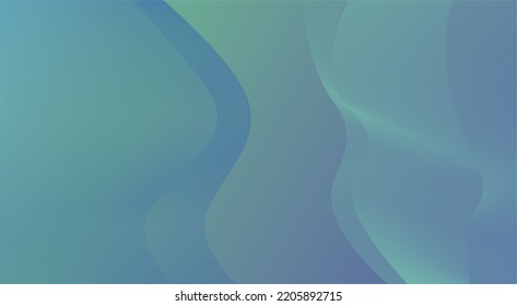 Sea spectrum background template.  Ocean color presentation template. Wavy pattern wallpaper.