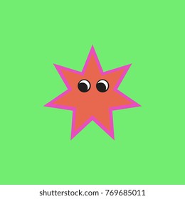Sea star caribbean starfish