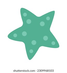 Sea Star Creature Vector Illustration