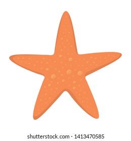 Sea star design, Ocean starfish vector illustration
