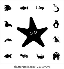 Sea star icon. Set of Aquatic animal icons. Web Icons Premium quality graphic design. Signs, outline symbols collection, simple icons for websites, web design, mobile app on white background