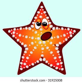Sea star is shocked
