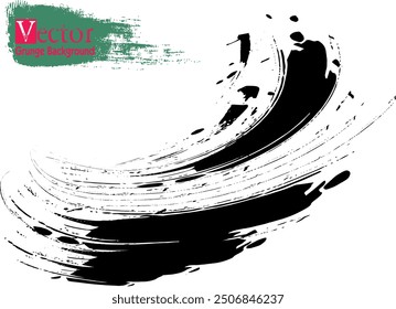 sea ​​brush strokes, paint brush, textured strokes, set strokes, Black Brush strokes isolated. Brush grunge background. Vector brush texture. Black ink, paint splatter. Black ink, paint splatter