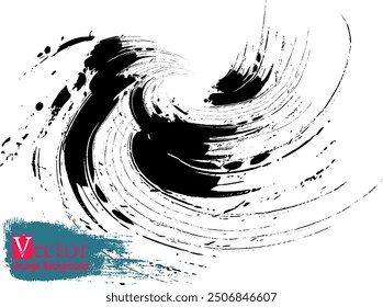 sea ​​brush strokes, paint brush, textured strokes, set strokes, Black Brush strokes isolated. Brush grunge background. Vector brush texture. Black ink, paint splatter. Black ink, paint splatter