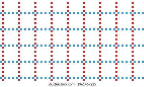 Sea style seamless vector pattern with geometric ornament and editable colors