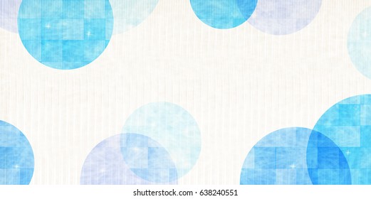 Sea summer Japanese paper background