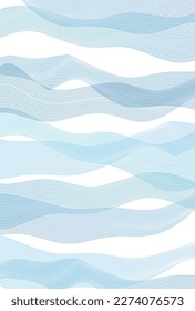 Sea summer Japanese pattern background