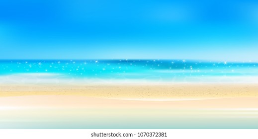 Sea Summer Landscape background