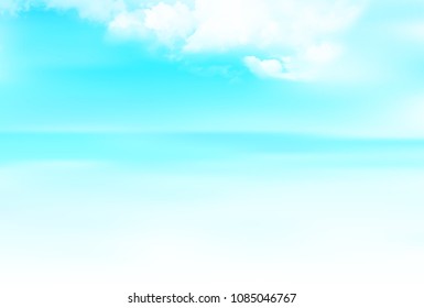 Sea summer landscape background