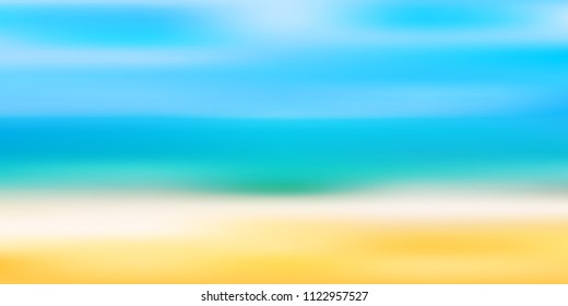Sea and summer landscape background