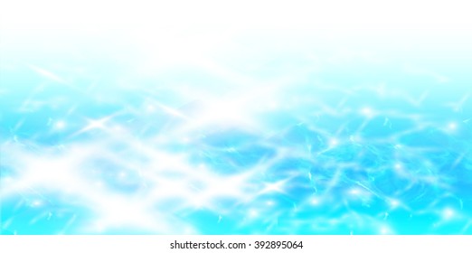 Sea summer landscape background