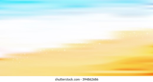 Sea summer landscape background