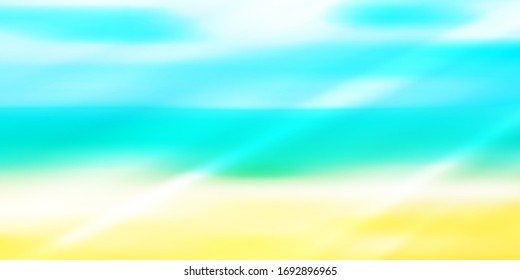 Sea summer water sky background
