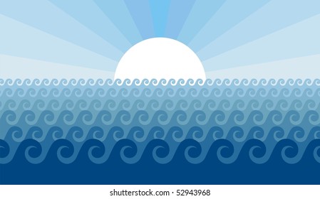   sea and sun