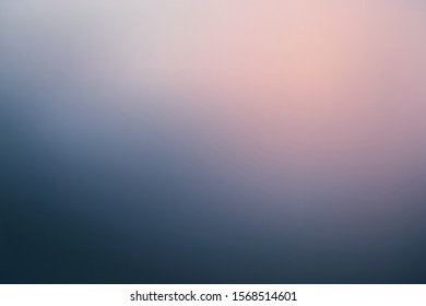 Sea sunset. Abstract background with a soft gradient from pale orange to deep blue sky. vector illustration
