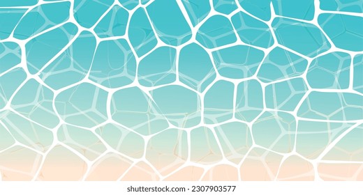 Sea Surface Summer Sandy Beach Background