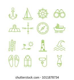 Sea transport icon