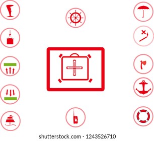 Sea transport signs.