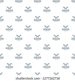 Sea travel pattern vector seamless repeat for any web design