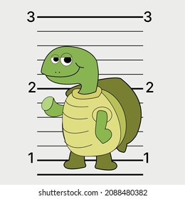 sea turtle. colored turtle.cartoon turtle