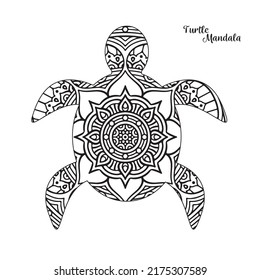 Sea turtle, coloring, black lines, silhouette of a turtle, black and white, print sea turtle, marine animal reptile, coloring book-antistress, sea turtle