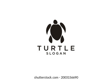 Sea turtle icon. Line, glyph and filled outline version, Turtle animal top view outline and filled vector sign. Symbol, logo illustration. Different style icons set. Vector