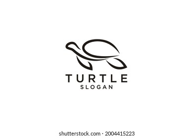 Sea turtle icon. Line, glyph and filled outline version, Turtle animal top view outline and filled vector sign. Symbol, logo illustration. Different style icons set. Vector