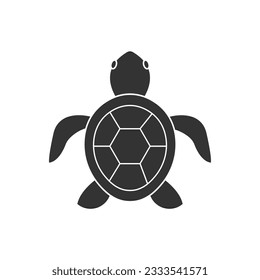 Sea Turtle Icon Vectordesign.