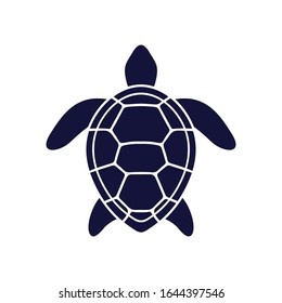 Sea Turtle Icon Vector Illustration Stock Vector (Royalty Free) 709586947