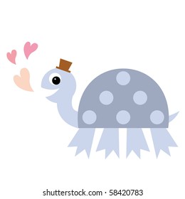 Sea Turtle Vector Illustration