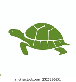 Sea Turtle Vector Silhouette, Sea Turtle Vector