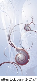 Sea underwater abstract background