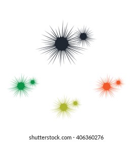 Sea urchin icon