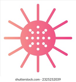 sea urchin icon with isolated vektor and transparent background - Powered by Shutterstock - Get 15% off with code: PIKWIZARD15