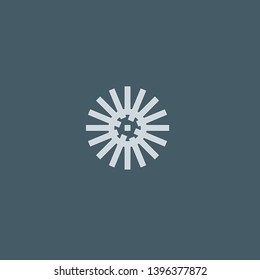 Sea Urchin vector icon. Sea Urchin concept stroke symbol design. Thin graphic elements vector illustration, outline pattern for your web site design, logo, UI. EPS 10.