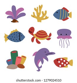 sea vector collection design