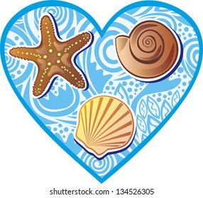 Sea vector illustration